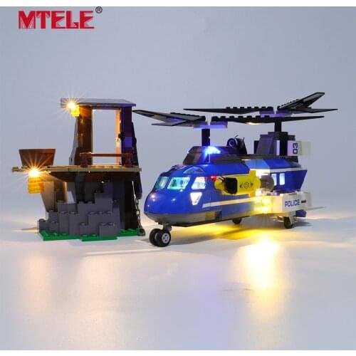 MTELE Brand LED Light Up Kit For 60173 CITY Series Mountain Arrest Compatible With 02089/28012/10863