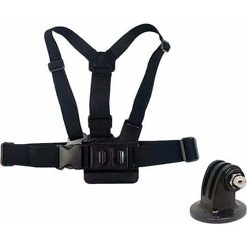 Orbmart Chest Body Strap Belt With Tripod Mount For GoPro Go Pro SJCAM SJ4000 SJ5000 SJ6000 WIFI Xiaomi Yi Sport Action Cameras