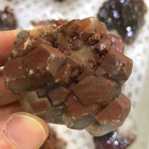 Natural Crystal Square Crystal Ladder Energy Healing Ore Aquarium Home Decor 1pc 100-260g