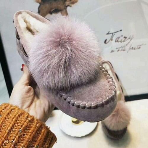 New Shoes Woman Genuine Sheepskin Snow Boots 2020 Real Sheepskin Winter Classic Snow Boots For Womens Winter Shoes