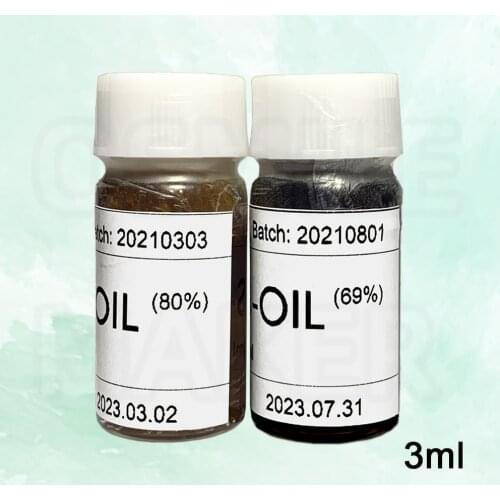 OSM3ml New Arrival Exclusive Pure Hemp Broad Spectrum Sticky Raw OIL Beneficial for Body and Healthy Mind and Anti Inflammatory