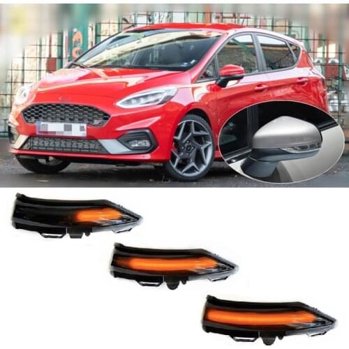 Fit for Ford Fiesta MK7 MK8 ST Active Vignale 2017 2018 2019 2020 Dynamic Blinker Indicator Mirror Turn Light Signal