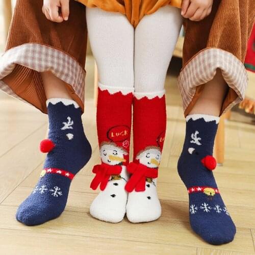 Christmas fuzzy socks Womens Winter Warm Fluffy Soft Slipper Non skid Sherpa Fleece Lined Fuzzy Thermal Socks Cozy Sock