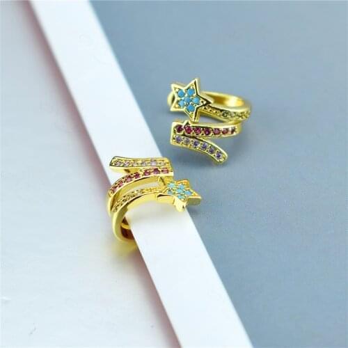 New Design Long Paved CZ Zircon Clip on Earrings Female Ear Cuff Set Stackable C Shaped Earcuffs Cartilage Earring for Women