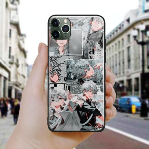 Izumi sena ensemble stars anime Silicone Glass Phone Case Cover Shell For iPhone SE 6 6s 7 8 Plus X XR XS 11 12 Mini Pro Max
