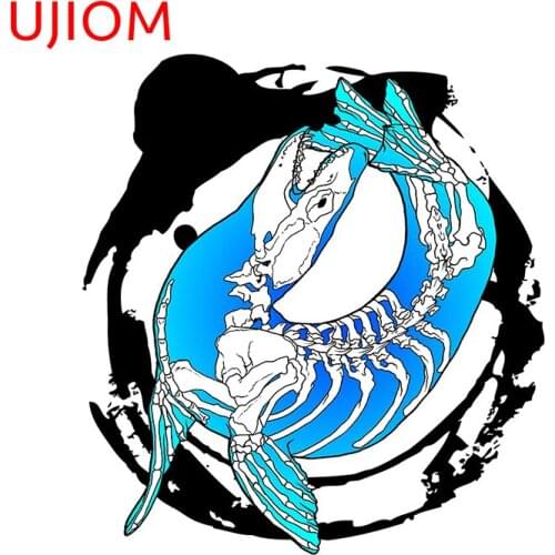 UJIOM Leopard Seal Wall Stickers Decoracion Para Sala Bedroom Accessories Waterproof Wall Decal Bathroom Kitchen Mural Art