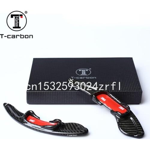 Carbon Fiber Steering Wheel Shift Paddle Extensions Add On Kit For Mazda Axela Atenza CX-5 CX-4 2016-2019