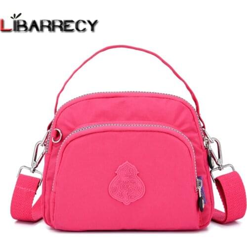 Nylon Cloth Women Crossbody Bags Luxury Designer Waterproof Handbag and Purse Fashion Travel Small Shoulder Messenger Bags Bolsa