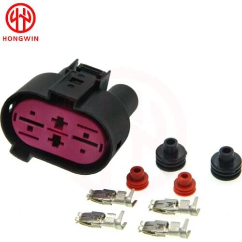4 PIN Universal Radiator Fan Blower Motor Resistance Connector Plug For Chevrolet Opel 94749639 3134503108 93341907 13427160