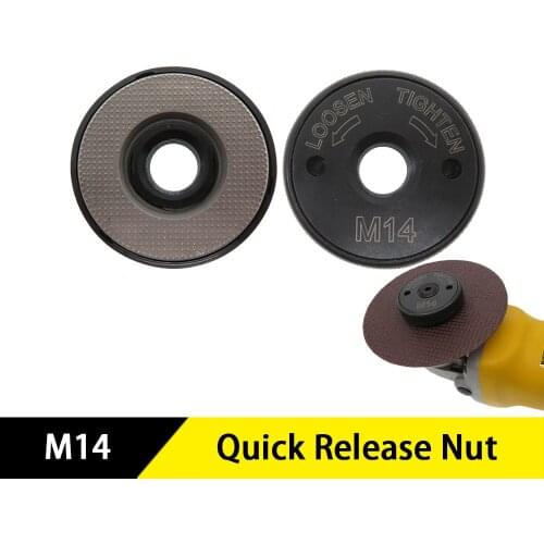 Quick Release Nut M14 Quick Clamping Flange/Fast Locking/ for Angle Grinders