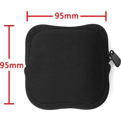 Power Bank Case Compatible for iPhone12 Magnetic Portable Battery Black Soft Bag Organizer Portable 1PC