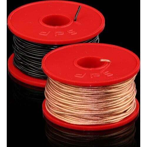 D12 4N OCC Copper 21AWG PUR Insulation Earphone Cable DIY Bulk Wire