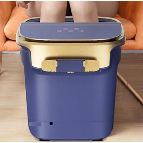 Foot Bath Electric Massage Heating Foot Bath Household Full Automatic Constant Temperature Foot Soaking Bucket Artifact Deep