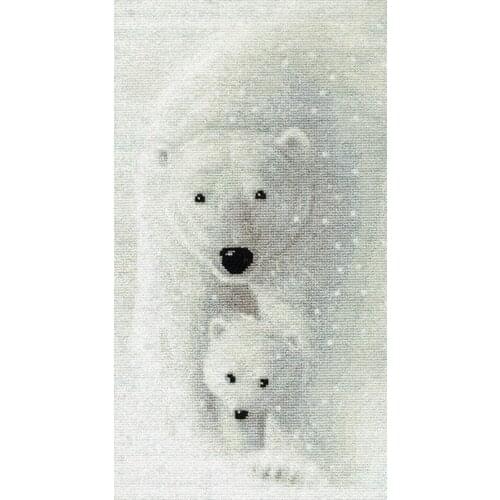 2021 Gold Collection Needlepoint Among the Snows Embroidery Cross Designs with 100% Cotton Floss & Free Shipping for Wall Decor