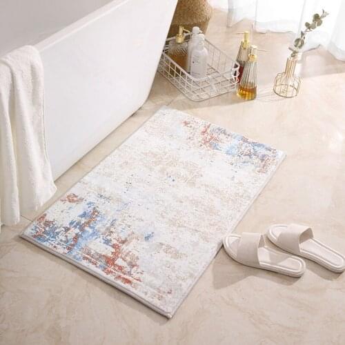 INK Print Living Room Entrance Door Mat Bathroom Non-slip Mat Toilet Mat Kitchen Mat Modern Home Decor Area Rugs Living Room