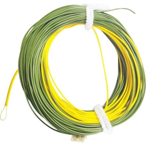 Special Sale Aventik Switch Fly Line Double Colored Floating Switch Weight Forward Fishing Line Expose Loop Fly Fishing Line New