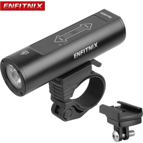 2020 New Light Smart Headlights Enfitnix Navi600 USB Rechargeable Road Mountain Bike Smart Headlights for Bicycle Accessories