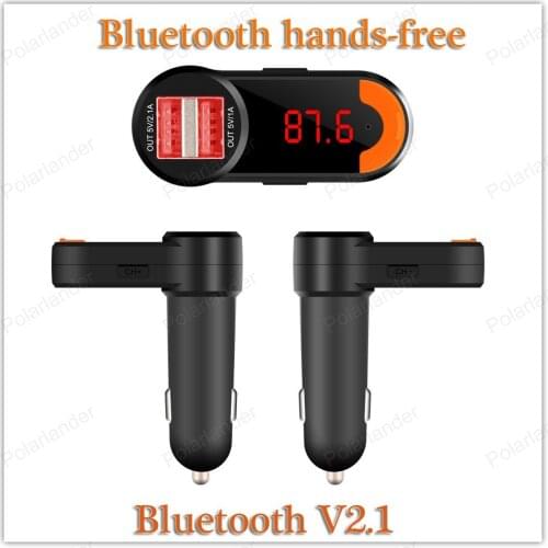 The new Bluetooth mini Bluetooth hands-free Support A2DP Dual USB output AUX IN input FM output Bluetooth V2.1