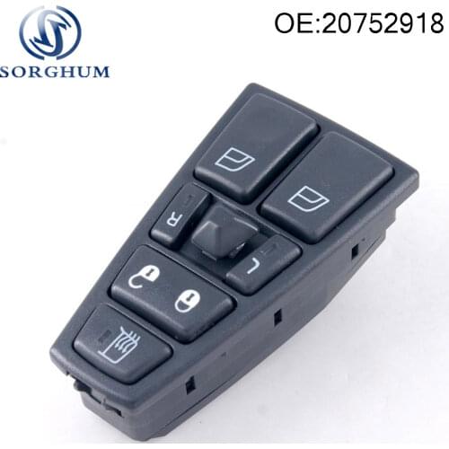 New Electric Power Master Control Window Switch 20752918 For Volvo Truck FH12 FM VNL 21543897 20953592 20455317 21354601 9010011