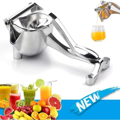 Manual Juicers Orange Lemon Squeezer Aluminum Alloy Juicer Kitchen Fruit Tool Pomegranate Sugar Cane Hand Pressure Juicers