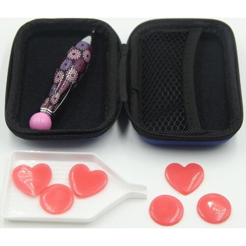 With tools bag Diamond Painting Accessories Diamond Embroidery Cross Stitch Kits DIY Tools Set Home Storage Bag Organizer Case