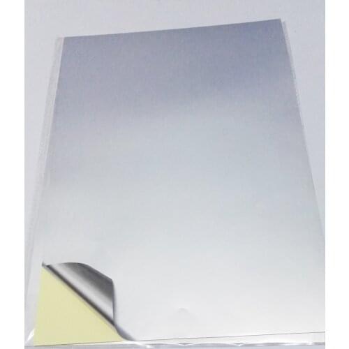 High Quality Special Layer 50 Micron Thickness A4 Blank Matte Silver Sticker Label Paper For INKJET Printer