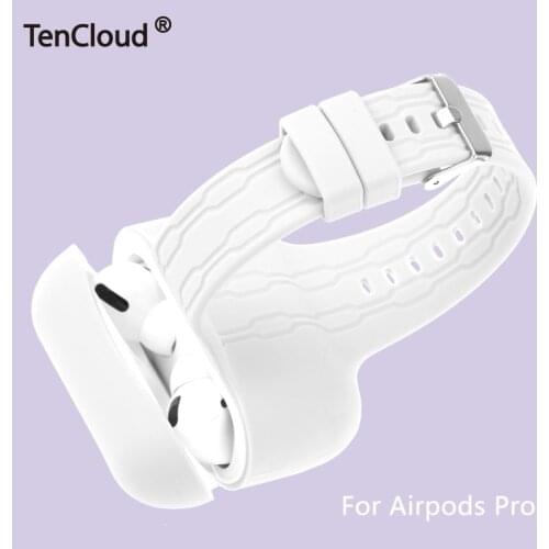 2020 Newest protective case for Airpods pro 3 tws earphone headset accessories wristband cover portable silicone case for Air3