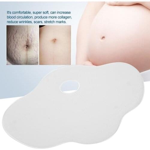 1Pc Reusable Silicone Stretch Mark Removal Belly Patch Paste Sticker Caesarean Section Scar Removal Anti Wrinkle Body Firm Women