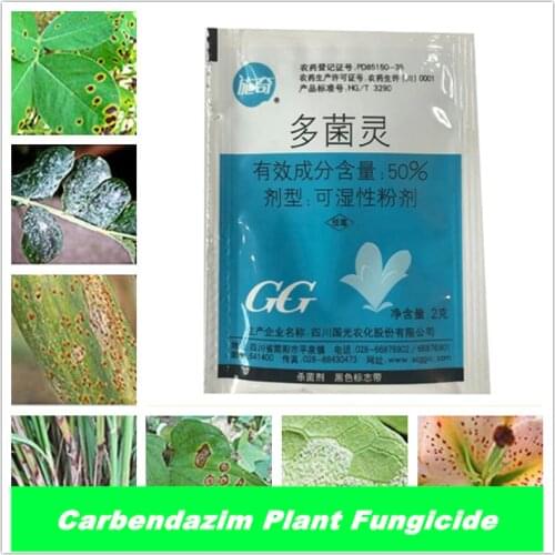 2g Plant Flower Carbendazim plant Fungicide For Garden Agricultural Sterilizing Fertilizer