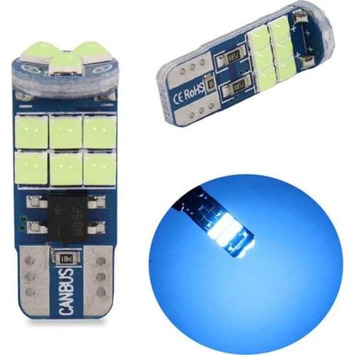 Auto LED Combination 2 Pack T10 Width Wedge Trunk Lamp Bulbs Reading Map Dome License Plate Indoor Light 15SMD 3030 W5W