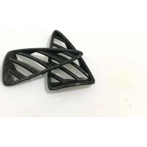 ABS Car Front Dashboard Upper AC Air Outlet Vent Cover Frame Trim Styling For Mazda CX-3 CX3 2017 2018 2019 ABS Auto Accessories