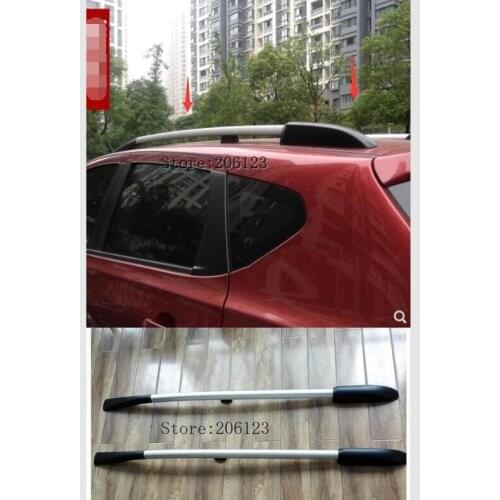 Free Shipping For Nissan Qashqai Dualis 2007 2008 2009 2010 2011 2012 Rack Decorative Side Bars Rails Roof Rack