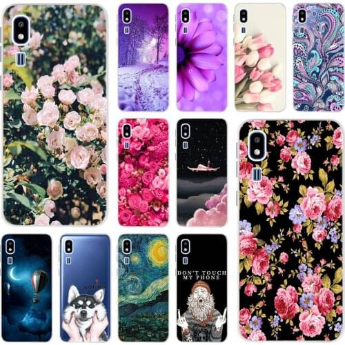 For Samsung A2 Core SM-A260F Case Fashion Flower Soft TPU Phone Cases For Samsung Galaxy A 2 A2 Core A2Core A260G Silicon Covers