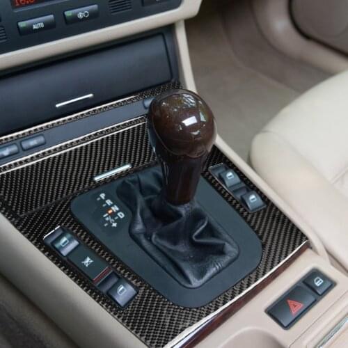 For BMW Old 3 Series E46 The Carbon Fiber 1998-2005 Cigarette Lighter Frame 2-piece Set Red. Solid Color. BMW Color