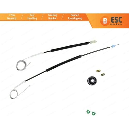 ESC Auto Parts EWR1000 Electrical Power Window Regulator Repair Kit Front Left Door for Volvo C70 Coupe 1998-2002 Fast Shipment