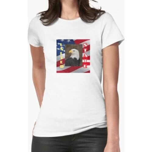 United States T-Shirt Print Top