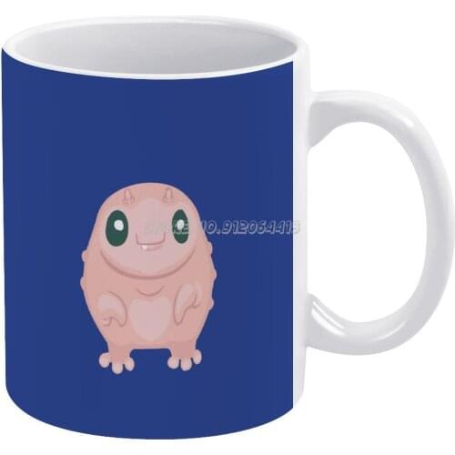 Monster Coffee Mugs 330ml Creative Travel Mug and Cup Office Drinkware Mugs Tazza Art Design Halloween Illustration Scary Energy