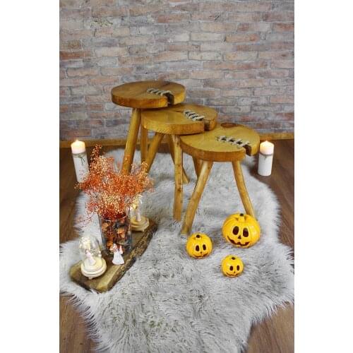 Balder-pcs set Natural Wood Zigon Coffee Table Set