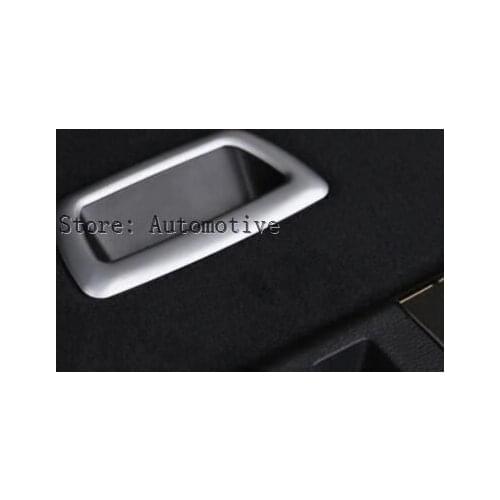 New!!Car Accessories ABS Chrome Rear Trunk Box Frame Trim For BMW X1 F48 2016-2017 1pc