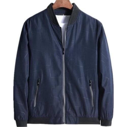 2020 New Arrivals Mens Jacket Spring Coats Brand Designer Daddy Business Casual XXXXL Man Jackets Plus Size Mens Coats A613