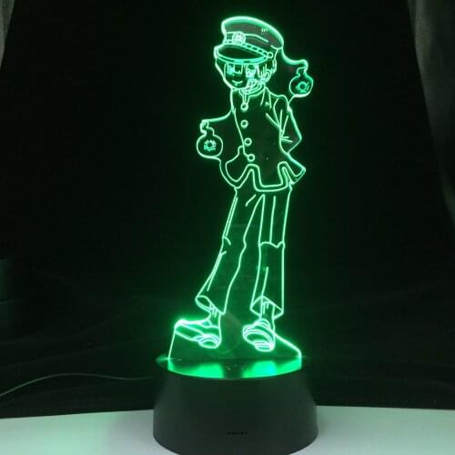 Anime Toilet Bound Hanako Kun LED Night Light for Birthday Gift 3D Lamp Bedroom Decor Colorful Nightlight Budget Deal Night lamp