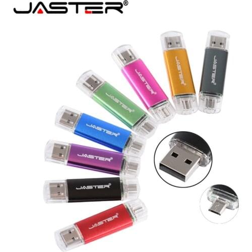 JASTER Smart phone USB Flash drive OTG USB Flash Disk Micro card memory stick for Phone U Disk 8GB/16GB/32GB/64GB pendrive