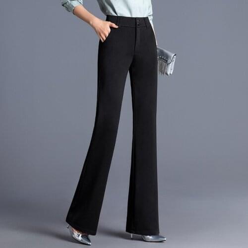 Women Slim spring autumn High waist casual pants Women 20311