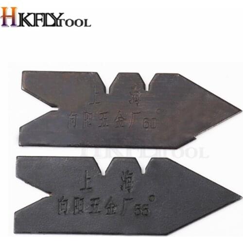 1pc Center Gauge 55 & 60 Angle Degrees Template Inch Metric Screw Thread Pitch Gauge Measuring Lathe Tools