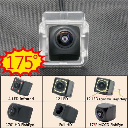 175 Degree 1080P Fisheye MCCD Starlight Car Reverse Rear View Camera For Buick GL-8 GL8 GL 8 2012 2013 Reserved Hole Full HD LED