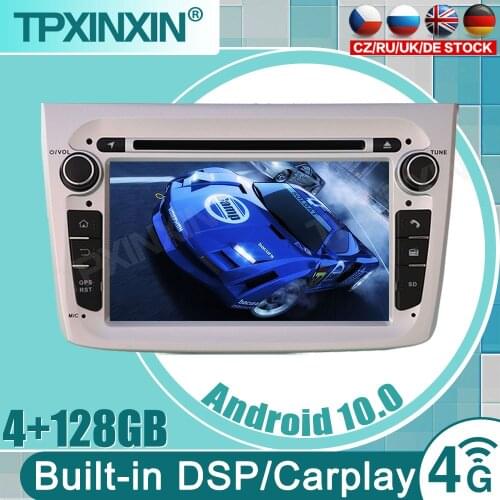 4+128G Android 10.0 Car Multimedia Player For Alfa Romeo Android DVD Player Screen GPS Navigation Radio Tape Recorder Carplay