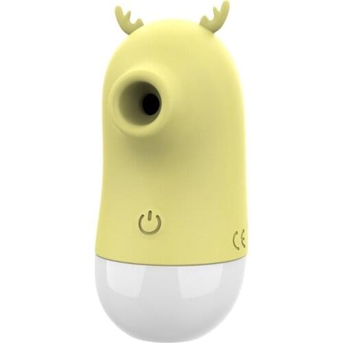 5 Frequency G Spot Stimulator Clitoral Sucking Licking Rechargeable Massager Adult Sex Toy for Couples Women