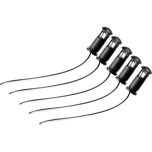 5pcs DIY Street Light Scenery Model Railways Mini Lamppost Lawn Lights