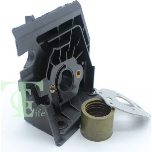 Carburetor Adaptor Adapter Gasket Intake Manifold Boot Kit For HUSQVARNA 136 LE 137 E 141 LE 142 E 36 41 Chainsaw Replacement