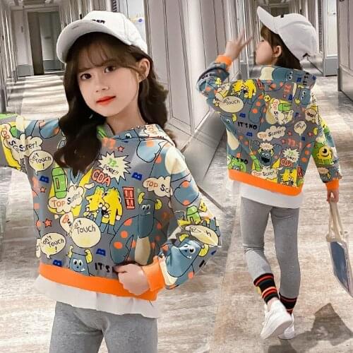 Girls Suit Sweatshirts +Pants 2Pcs/Sets 2021 Beautiful Spring Autumn Teenager Kid School Outdoor Clothes Kids Children Clothing